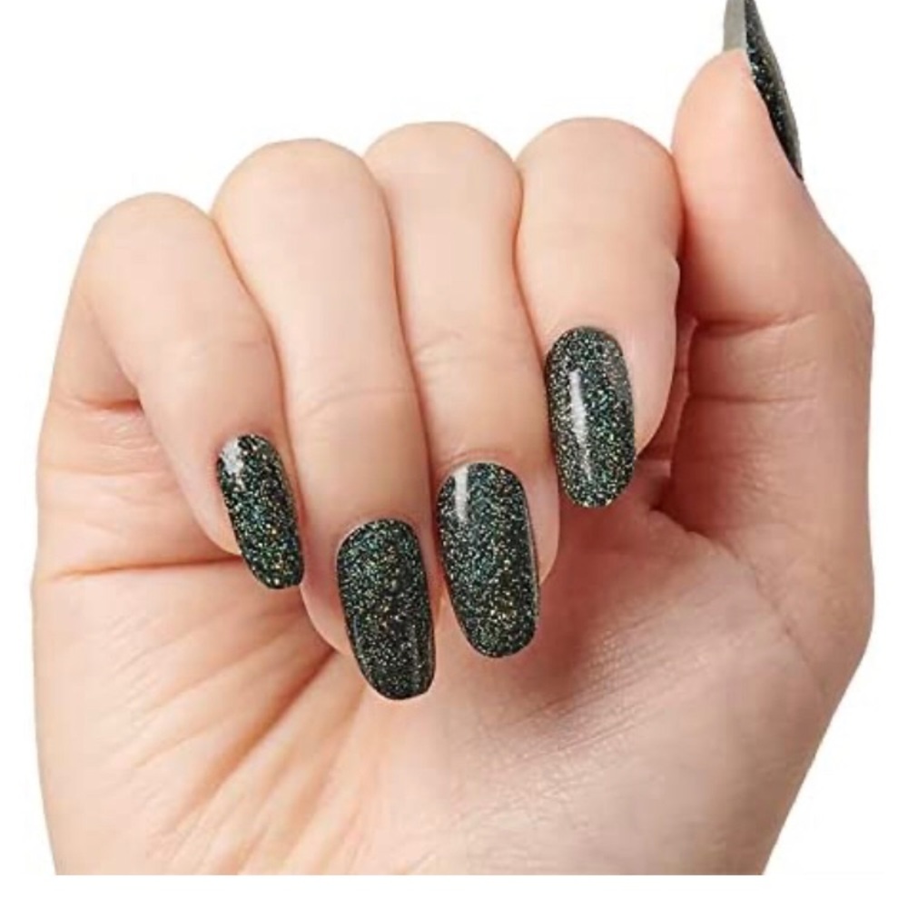NEW Color Street 100% Real Nail Polish Strips- Gaelic Greenery